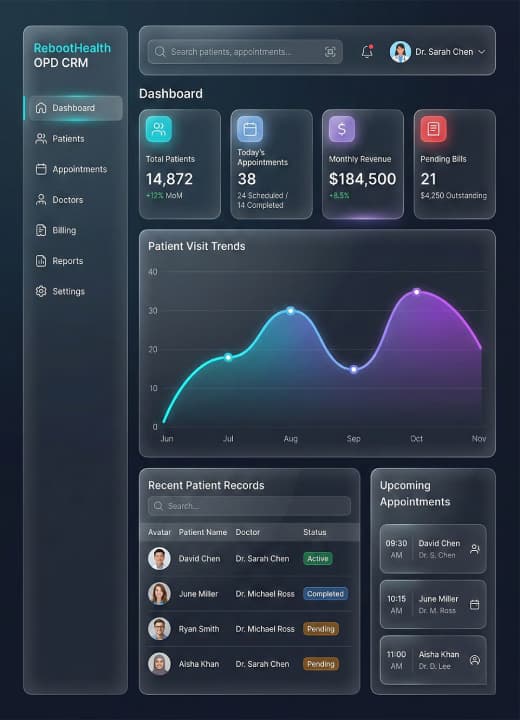 Healthcare Solutions OPD CRM